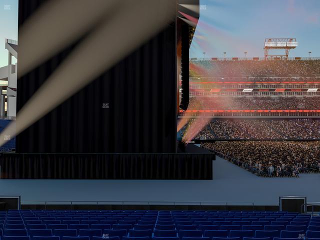 Nissan Stadium - Section 138 Seat View