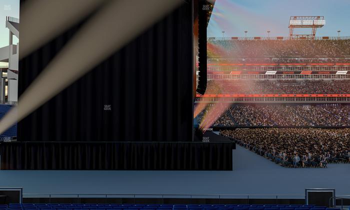 Nissan Stadium - Section 138 Seat View