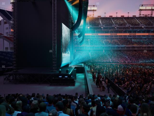 Nissan Stadium - Section 138 Seat View