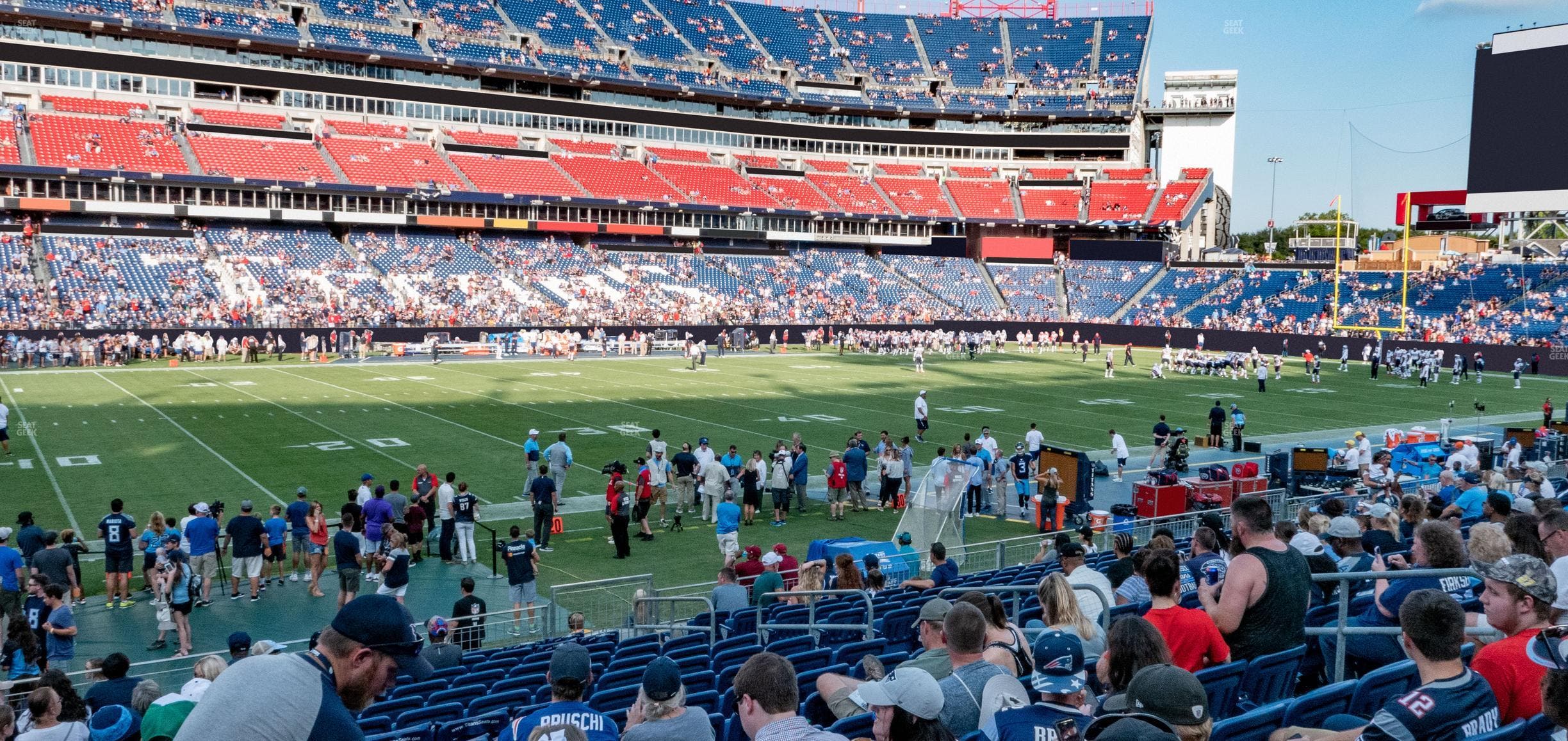 Nissan Stadium - Section 138 Seat View