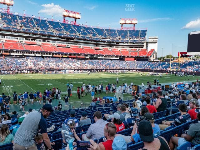 Nissan Stadium - Section 138 Seat View