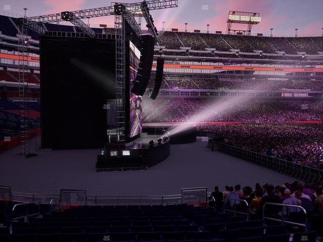 Nissan Stadium - Section 139 Seat View