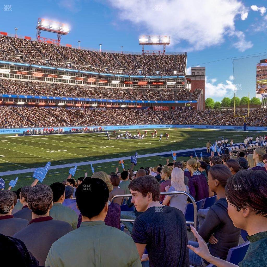 Nissan Stadium - Section 139 Seat View