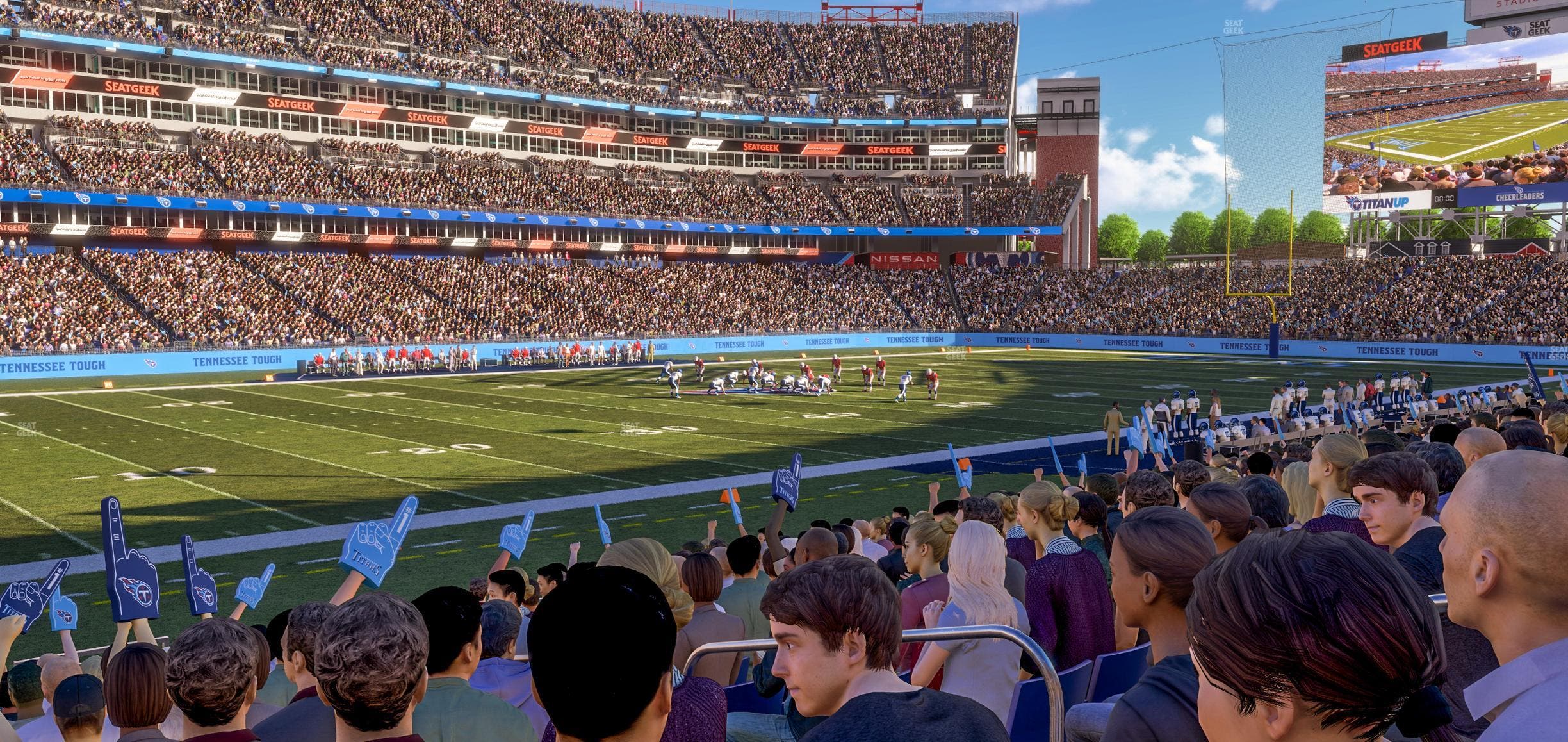Nissan Stadium - Section 139 Seat View