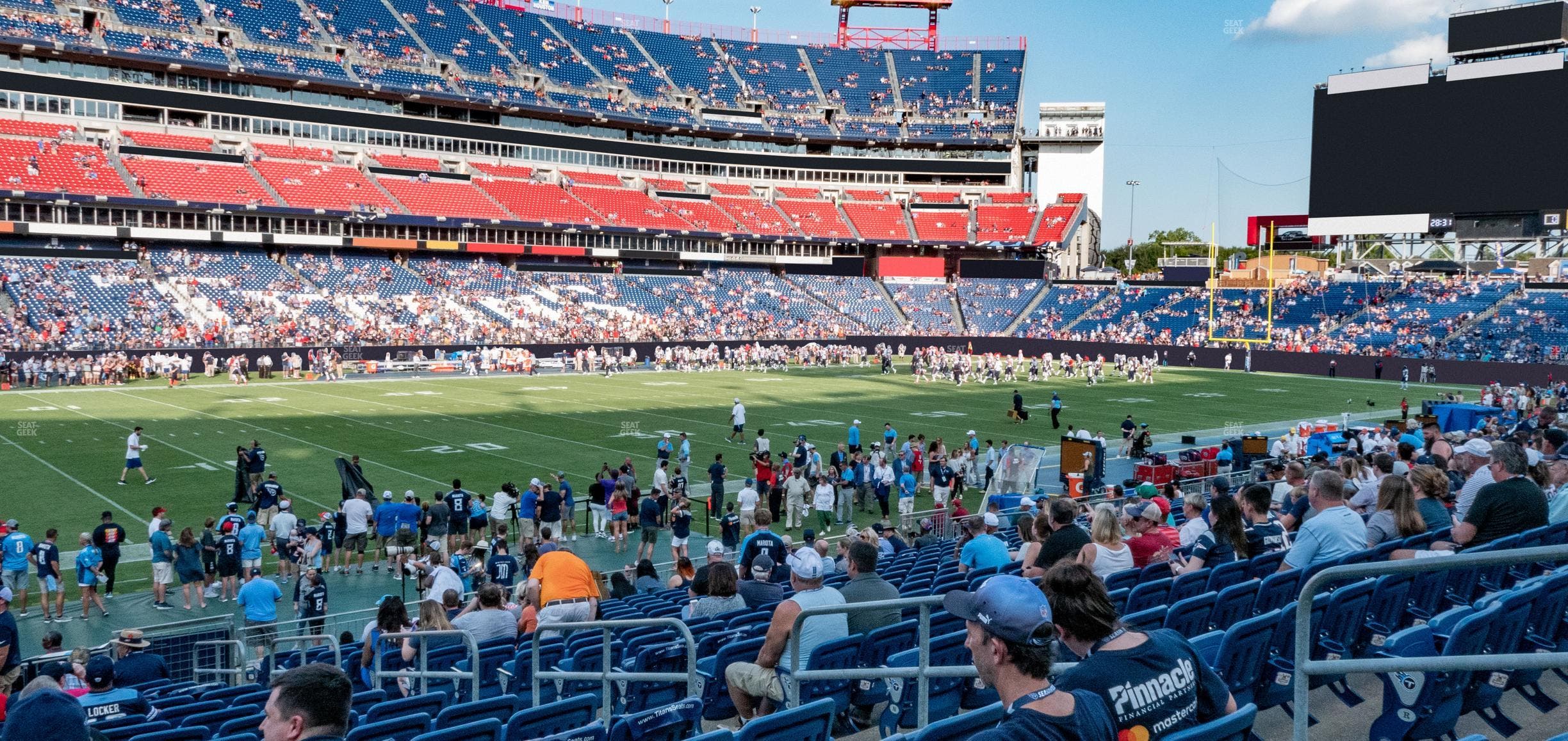 Nissan Stadium - Section 139 Seat View