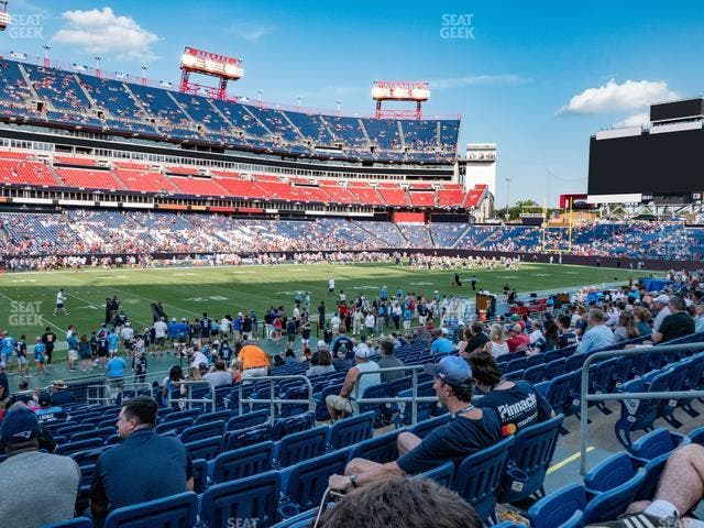Nissan Stadium - Section 139 Seat View