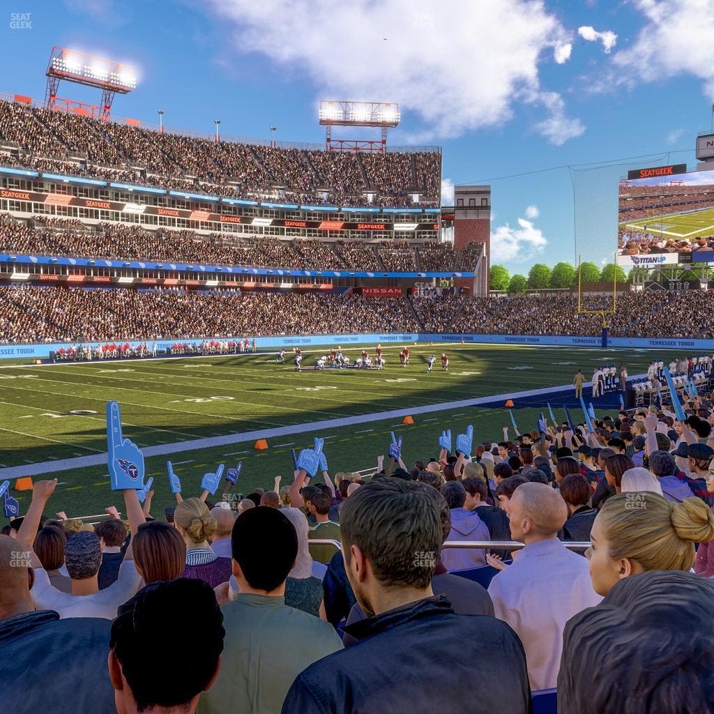 Nissan Stadium - Section 140 Seat View