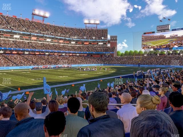 Nissan Stadium - Section 140 Seat View