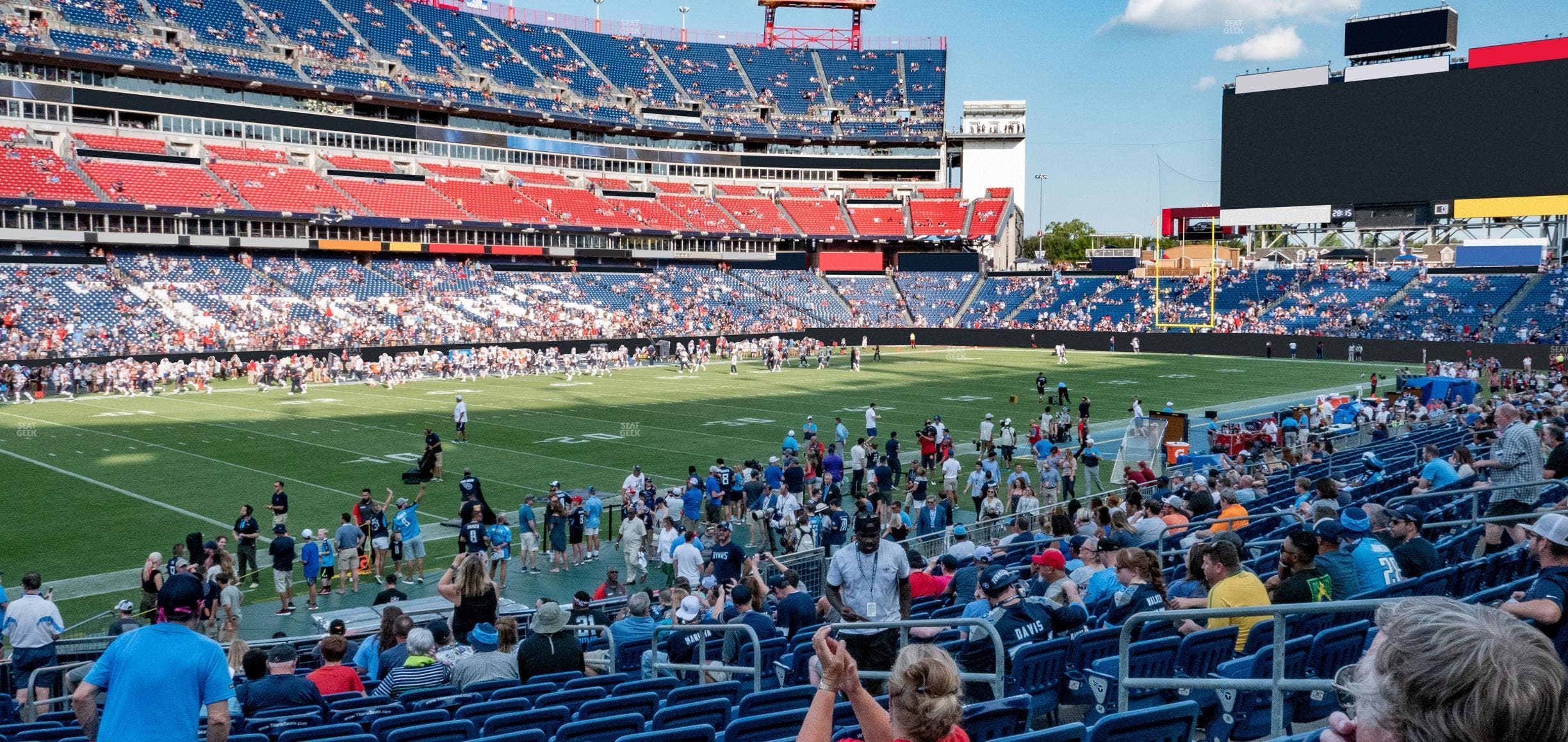 Nissan Stadium - Section 140 Seat View