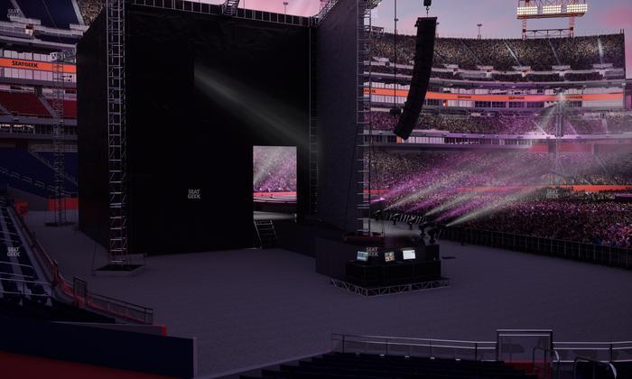 Nissan Stadium - Section 141 Seat View