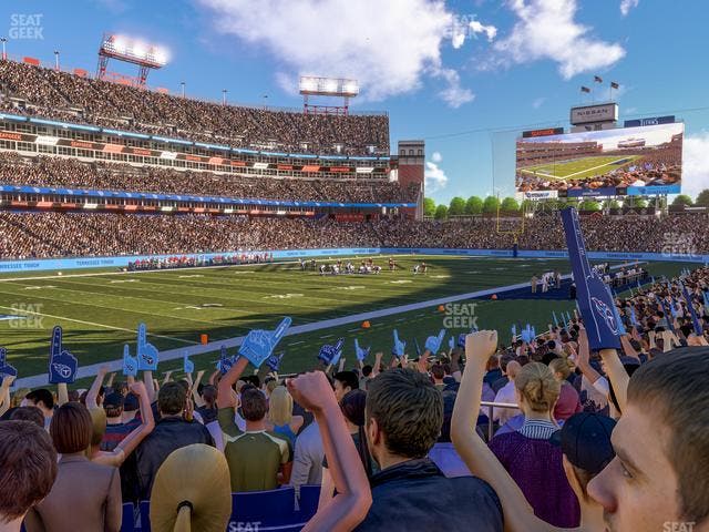 Nissan Stadium - Section 141 Seat View