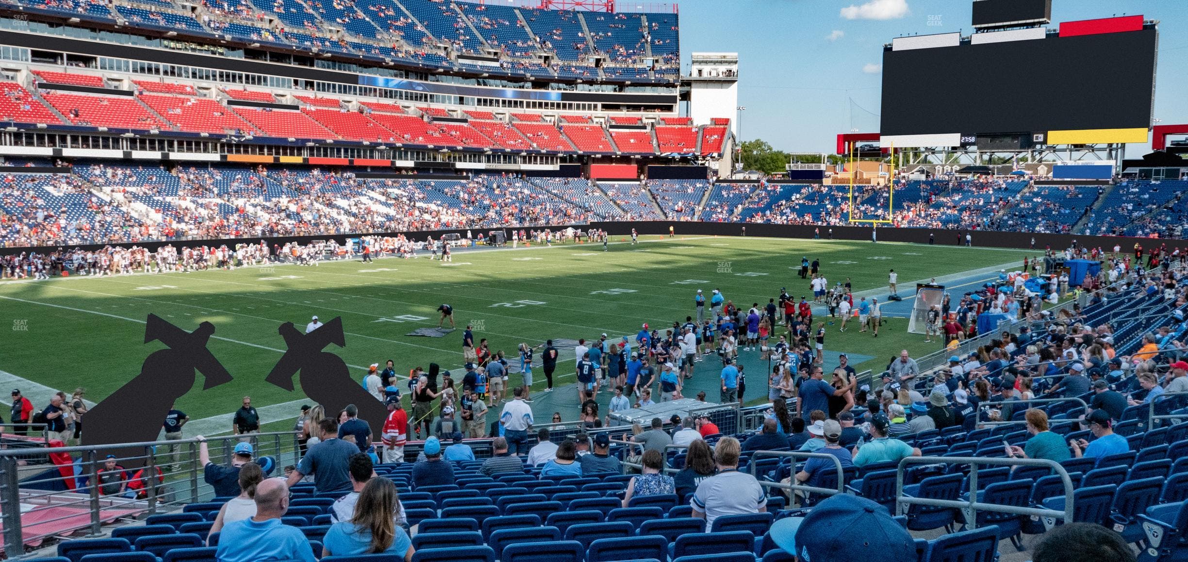 Nissan Stadium - Section 141 Seat View