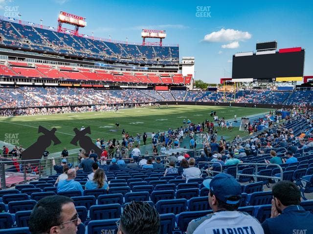 Nissan Stadium - Section 141 Seat View