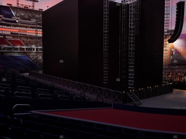 Nissan Stadium - Section 142 Seat View