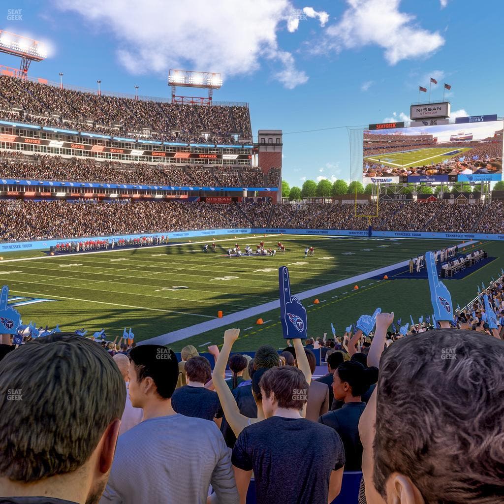 Nissan Stadium - Section 142 Seat View