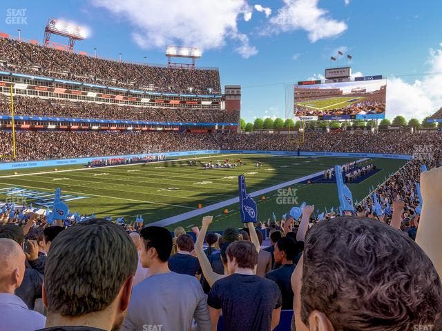 Nissan Stadium - Section 142 Seat View