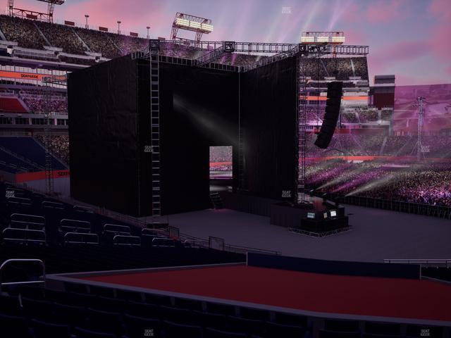 Nissan Stadium - Section 142 Seat View