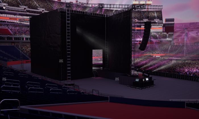 Nissan Stadium - Section 142 Seat View