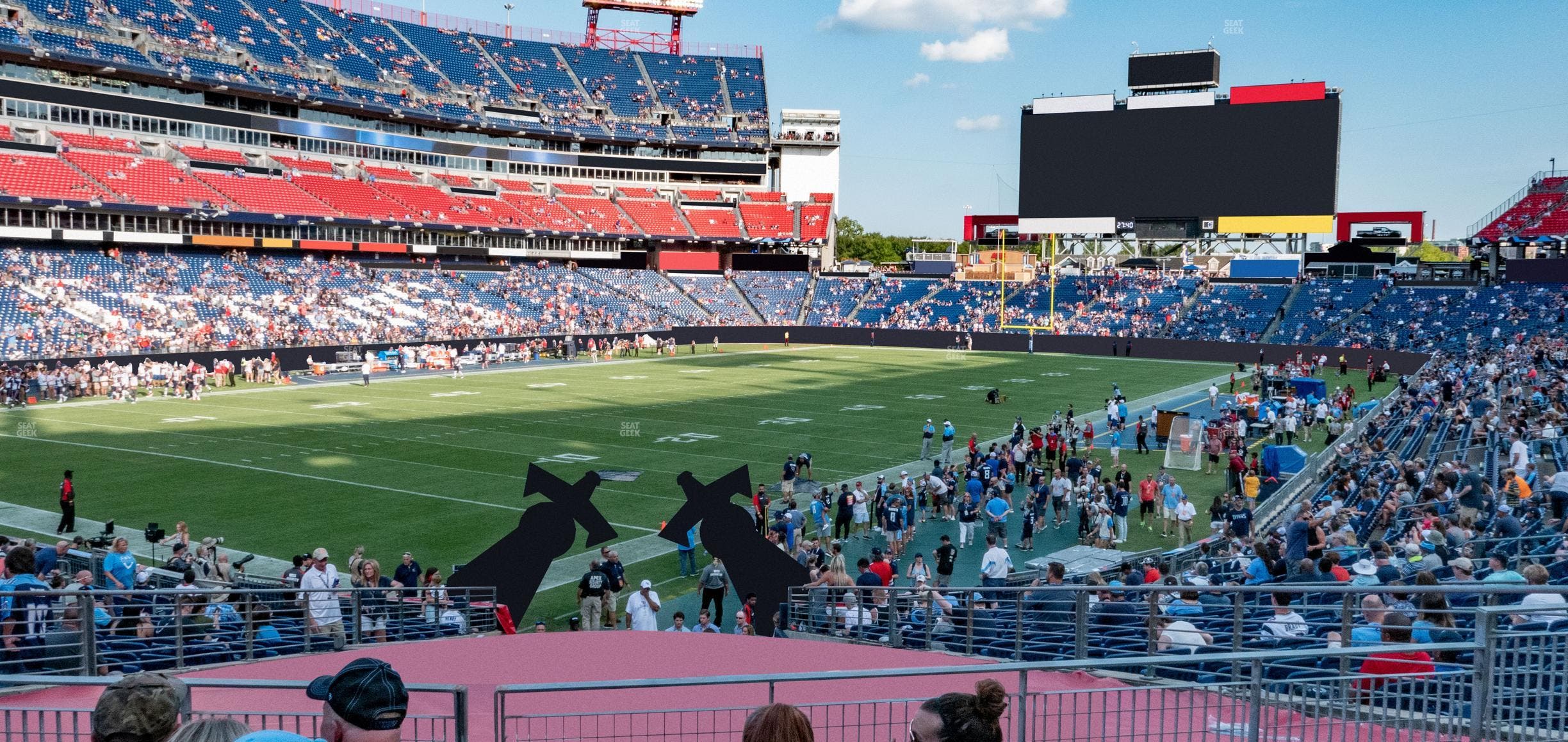 Nissan Stadium - Section 142 Seat View
