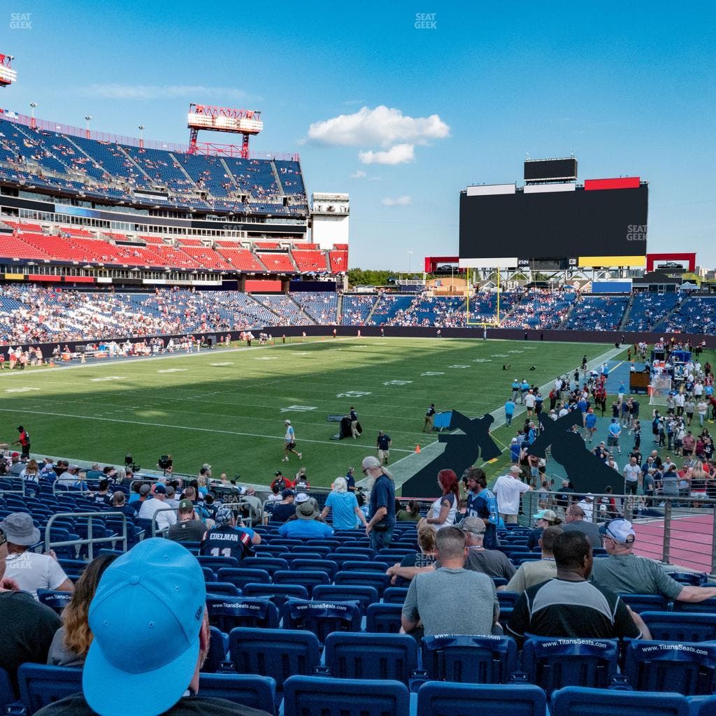 Nissan Stadium - Section 143 Seat View