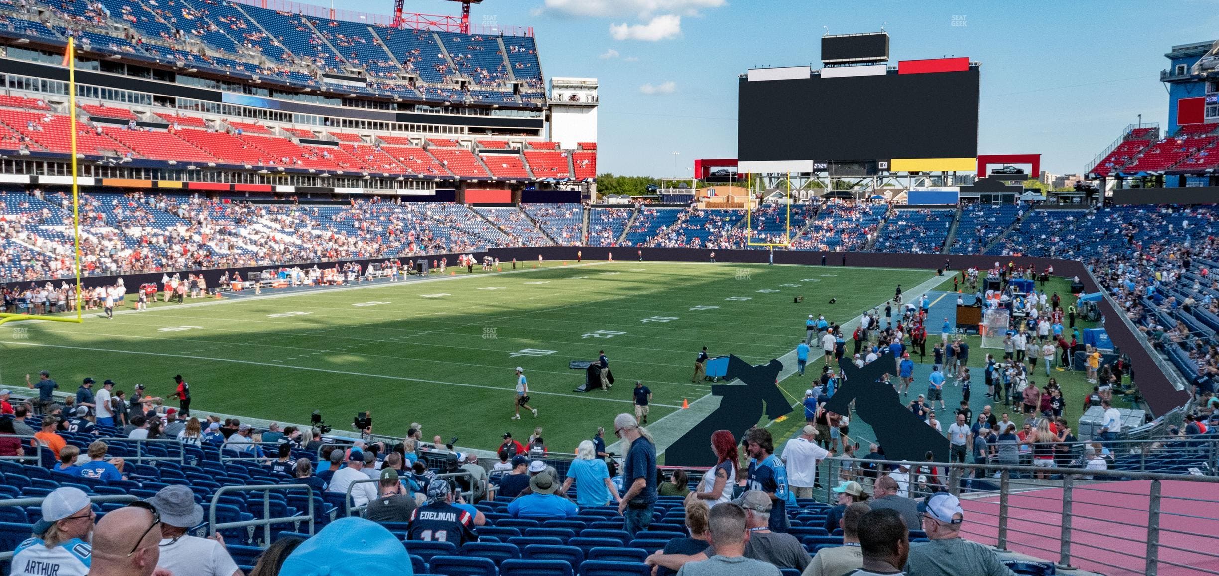 Nissan Stadium - Section 143 Seat View