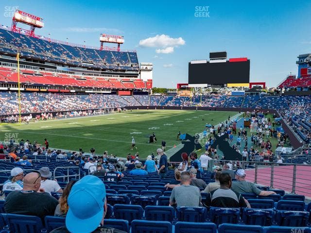 Nissan Stadium - Section 143 Seat View