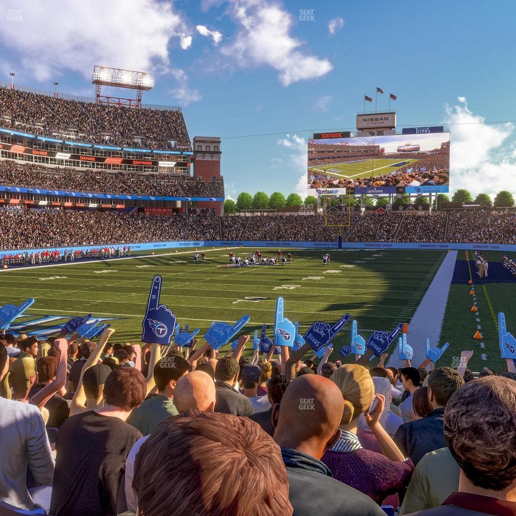 Nissan Stadium - Section 144 Seat View