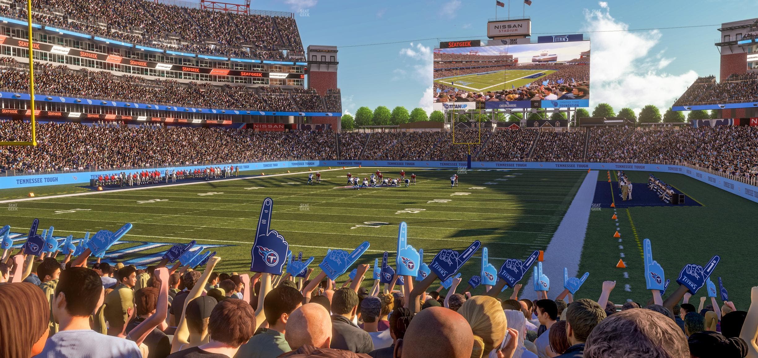 Nissan Stadium - Section 144 Seat View