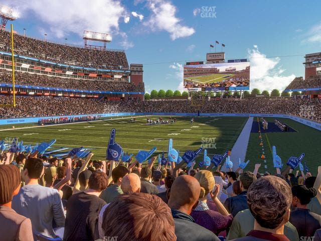 Nissan Stadium - Section 144 Seat View
