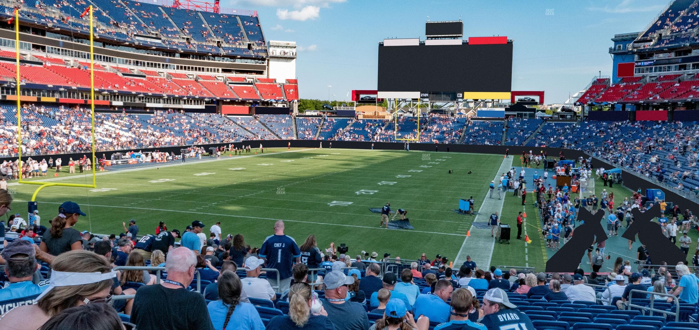 Nissan Stadium - Section 144 Seat View
