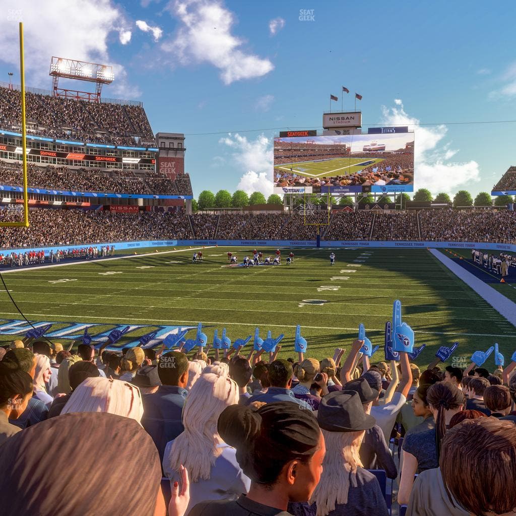 Nissan Stadium - Section 145 Seat View