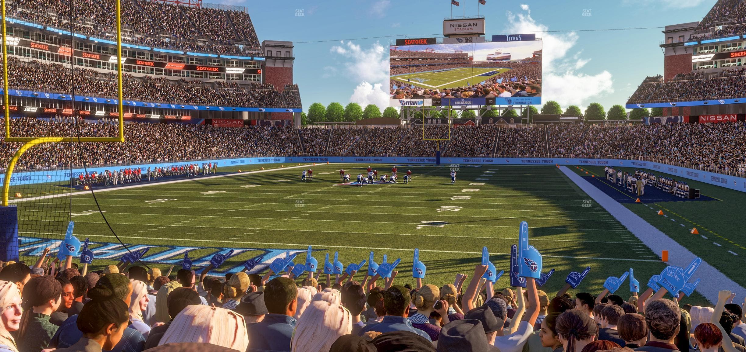 Nissan Stadium - Section 145 Seat View