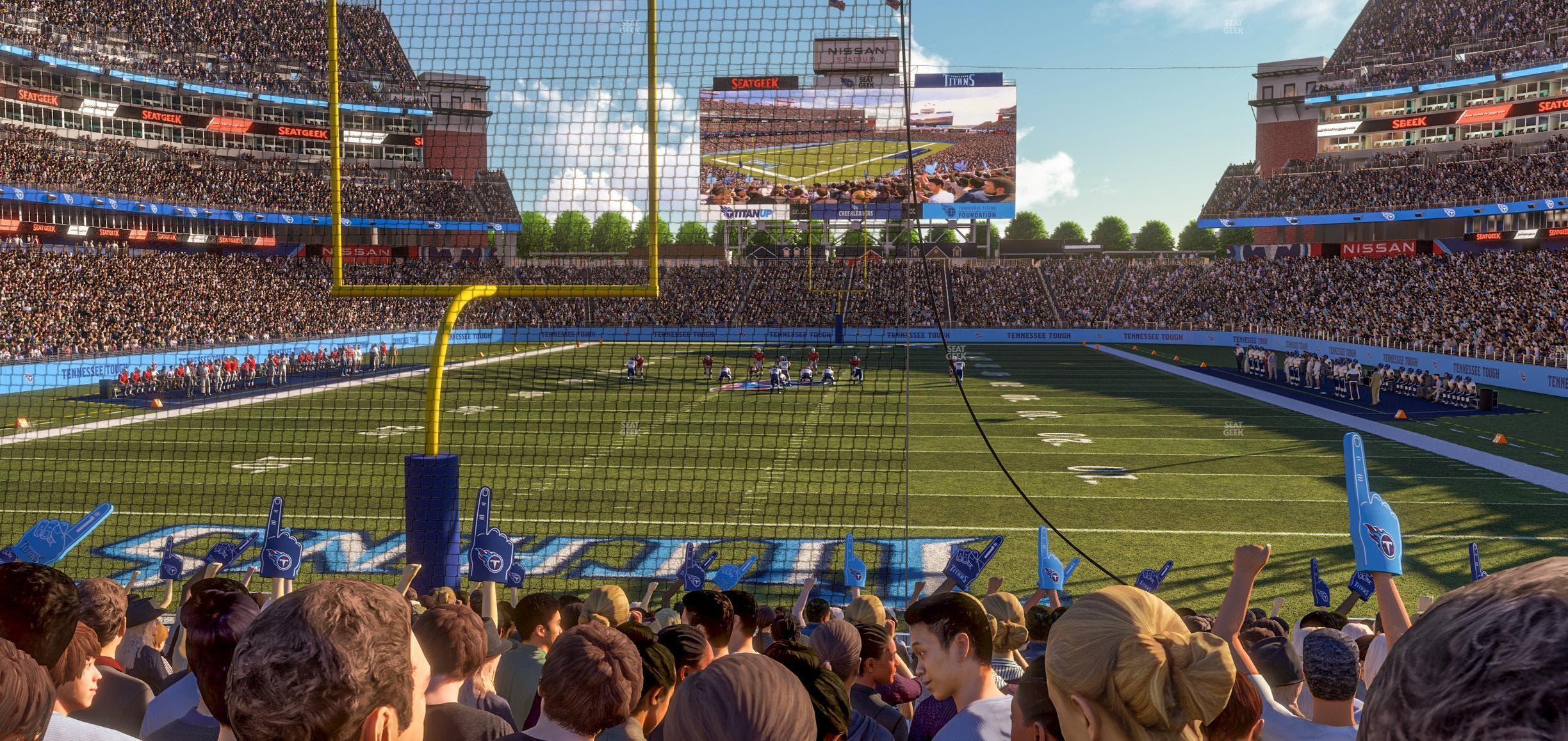 Nissan Stadium - Section 146 Seat View