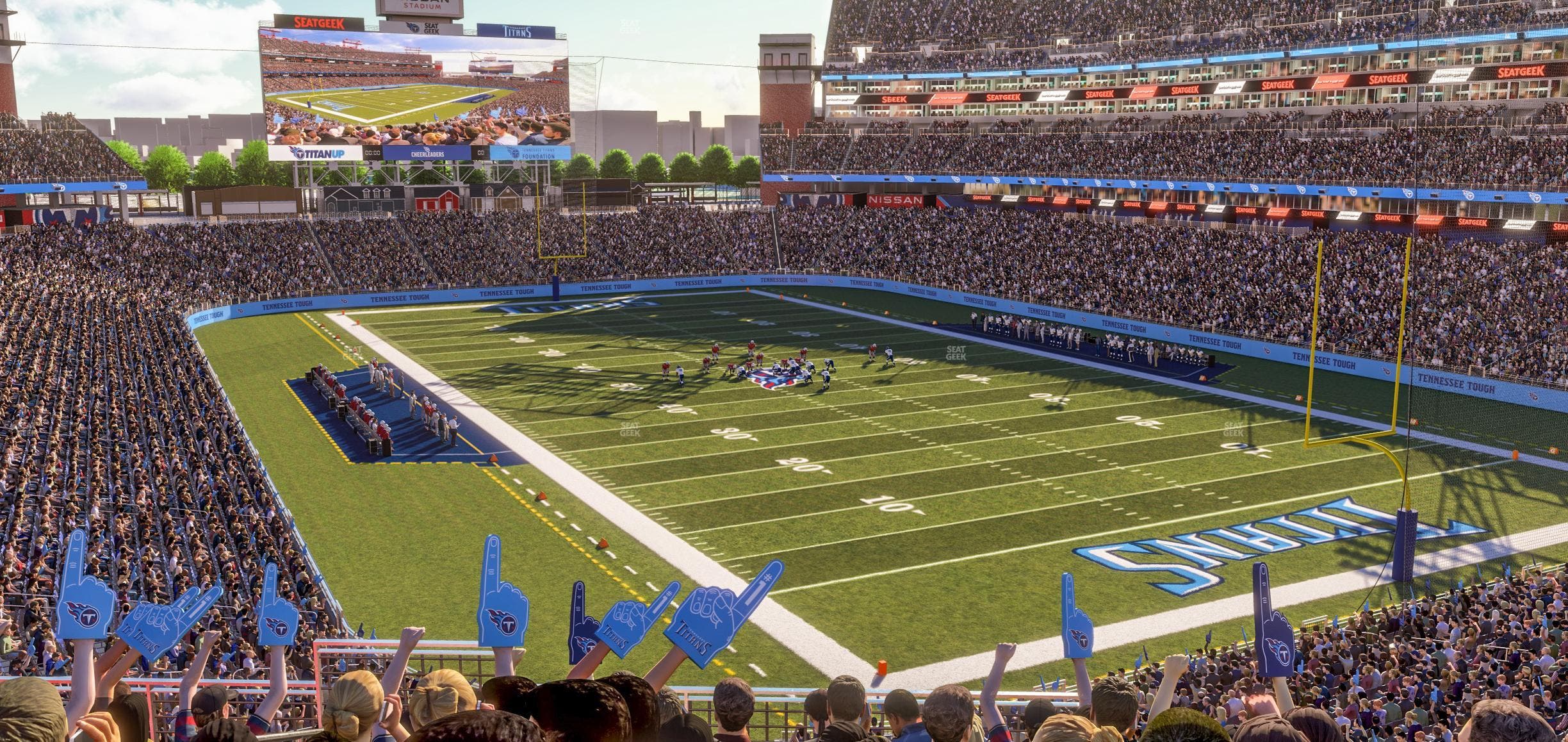 Nissan Stadium - Section 202 Seat View