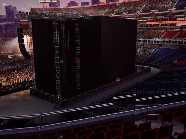 Nissan Stadium - Section 203 Seat View