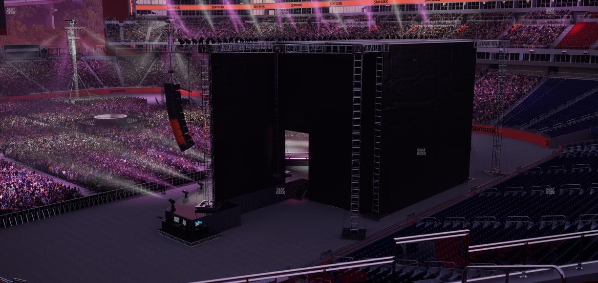 Nissan Stadium - Section 203 Seat View