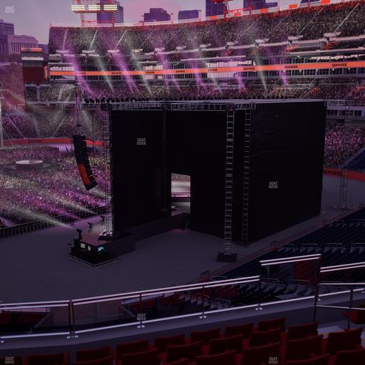 Nissan Stadium - Section 203 Seat View
