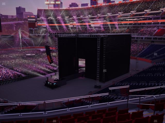 Nissan Stadium - Section 203 Seat View
