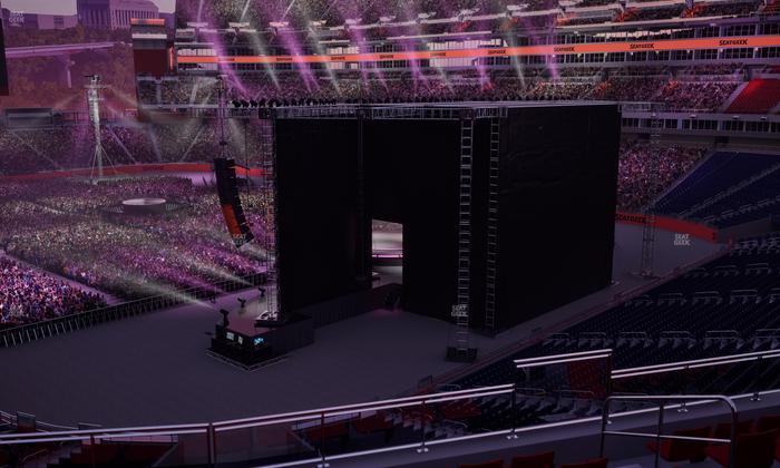 Nissan Stadium - Section 203 Seat View