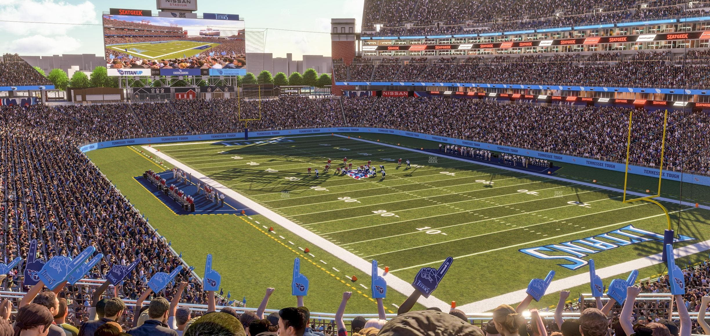 Nissan Stadium - Section 203 Seat View