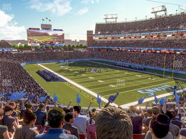 Nissan Stadium - Section 203 Seat View