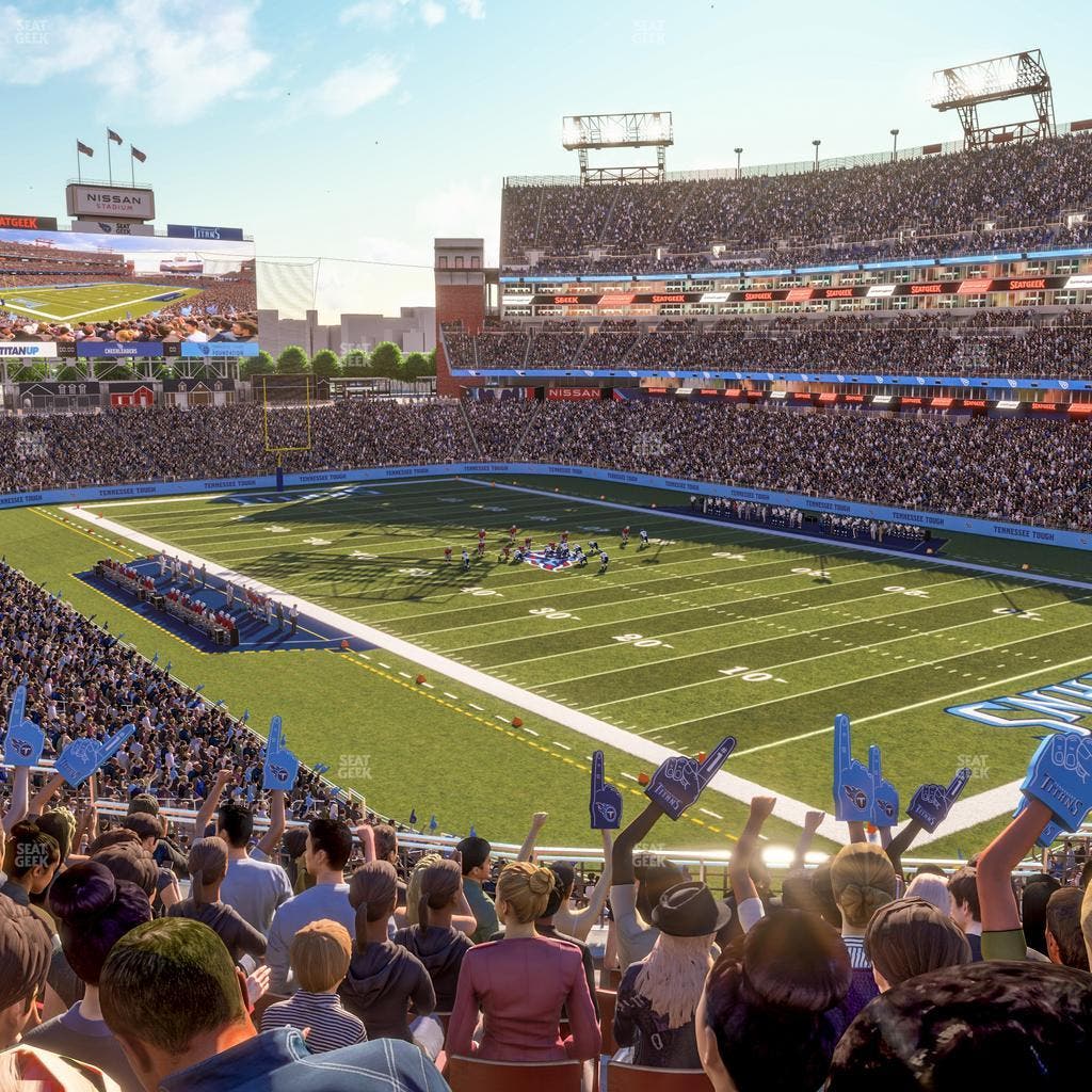 Nissan Stadium - Section 204 Seat View