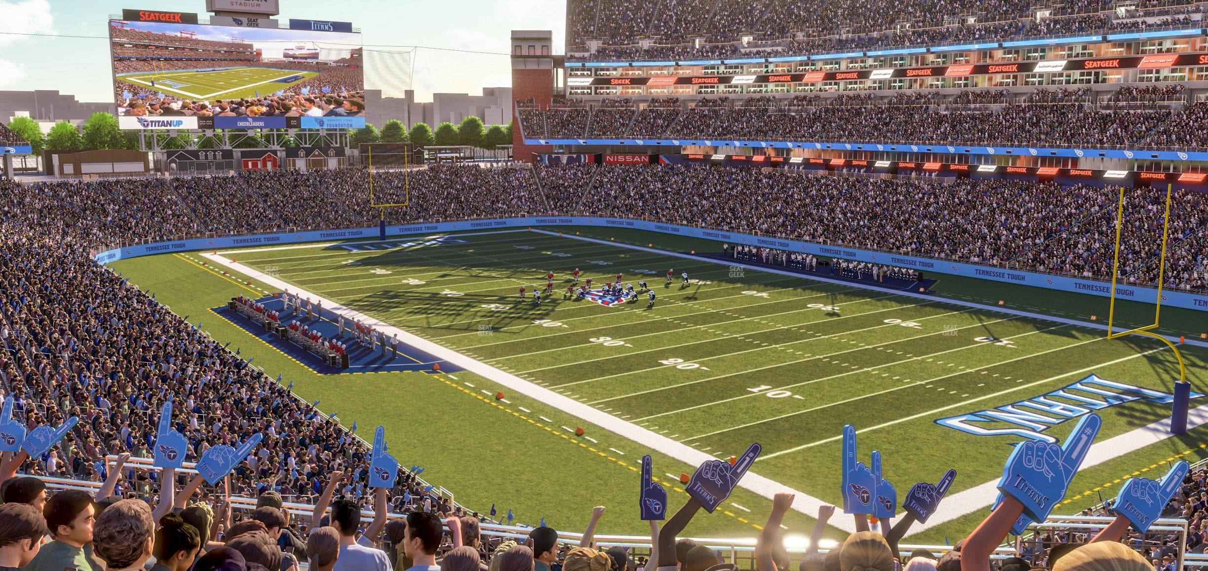 Nissan Stadium - Section 204 Seat View