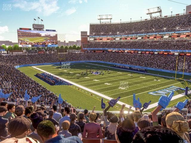 Nissan Stadium - Section 204 Seat View