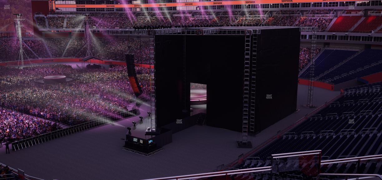 Nissan Stadium - Section 204 Seat View