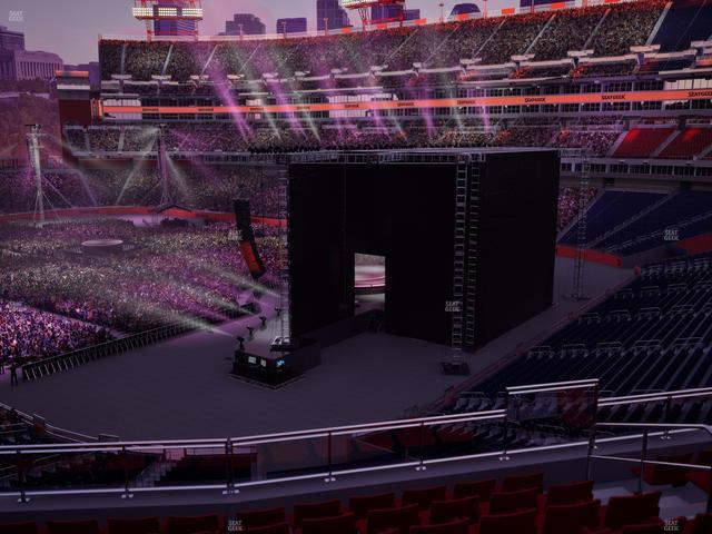 Nissan Stadium - Section 204 Seat View