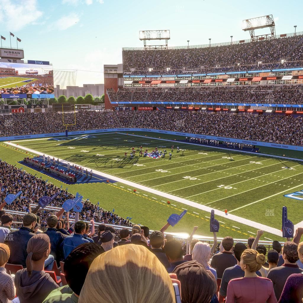 Nissan Stadium - Section 205 Seat View