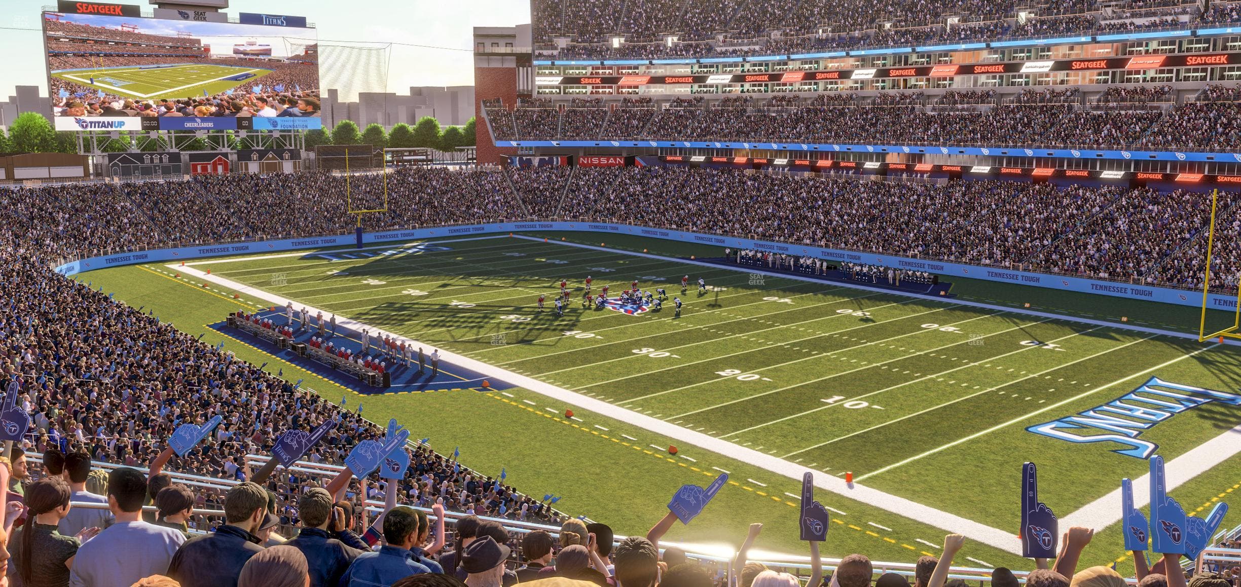 Nissan Stadium - Section 205 Seat View