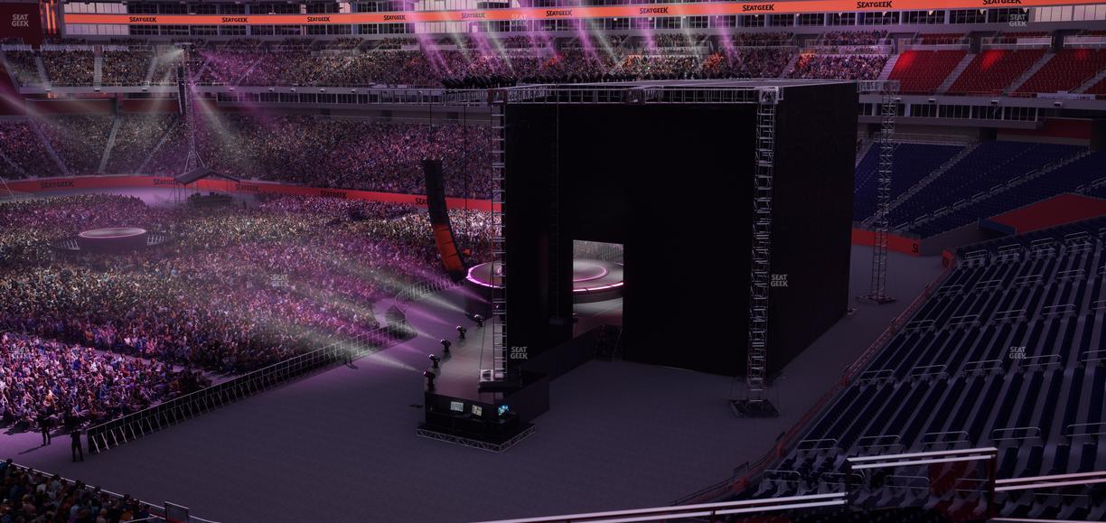 Nissan Stadium - Section 205 Seat View