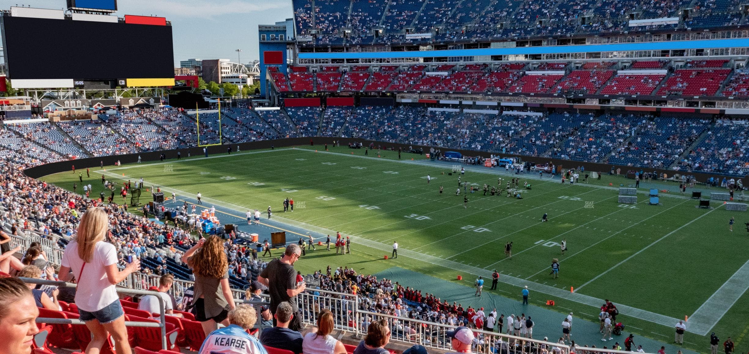 Nissan Stadium - Section 206 Seat View
